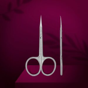 Professionelle Nagelhautschere Mit Haken. EXCLUSIVE 23 Typ 2 (Magnolia)